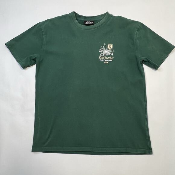 Karl Jacobs Large Unisex Books & Board Games Green Official Staff Shirt 2021 - Picture 11 of 11